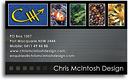 Business card: Chris McIntosh Design